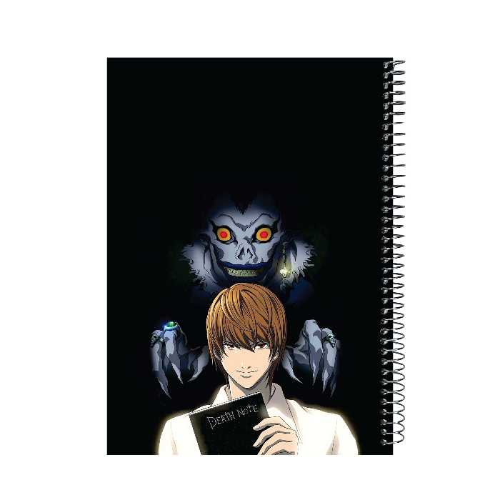 دفتر مشق 60 برگ پدیده نقش طرح دث نوت deth note کد 01