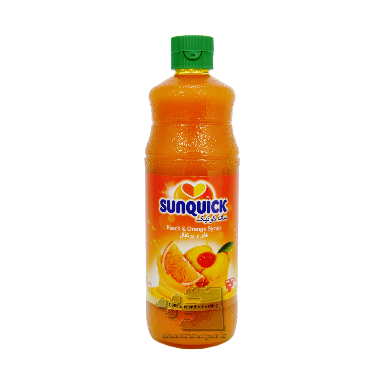 شربت هلو و پرتقال سان کوییک - sunquick