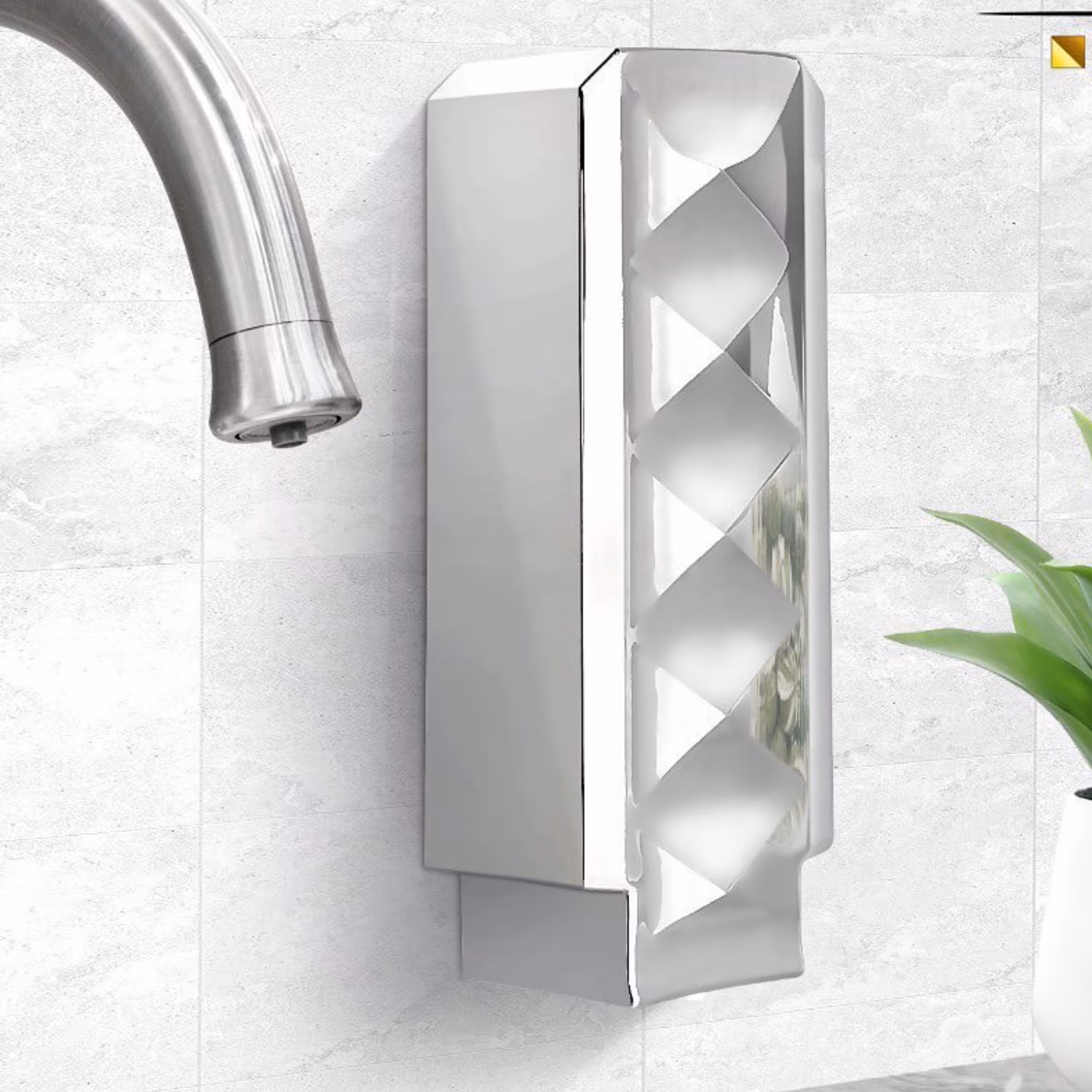 جا مایع نقره ای اطلس مدل سبلان