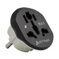 مبدل برق سه به دو بدون ارت 