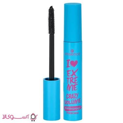 ریمل حجم دهنده اسنس مدل waterproof حجم 12 میل