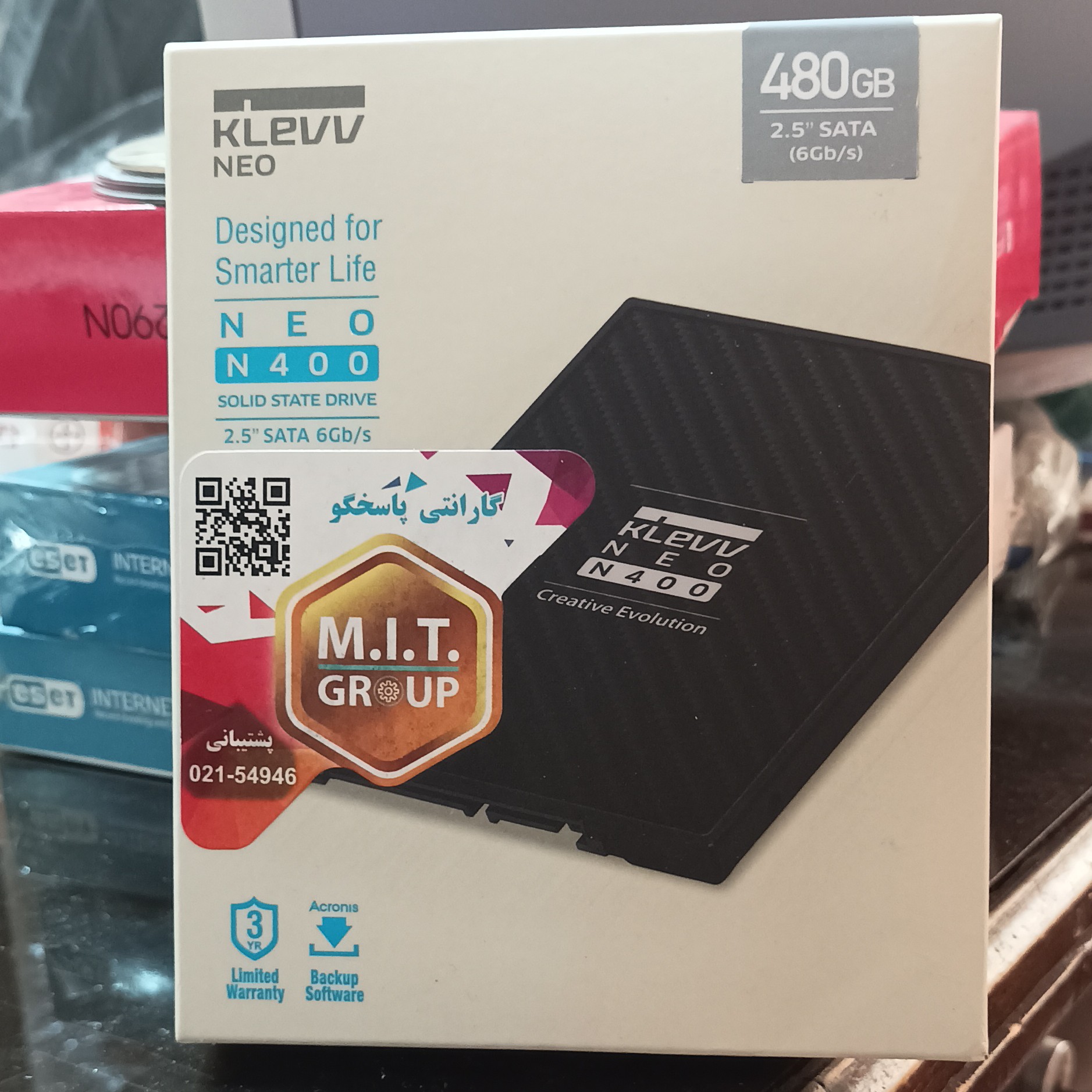 اس اس دی 480 گیگ  klevv neo