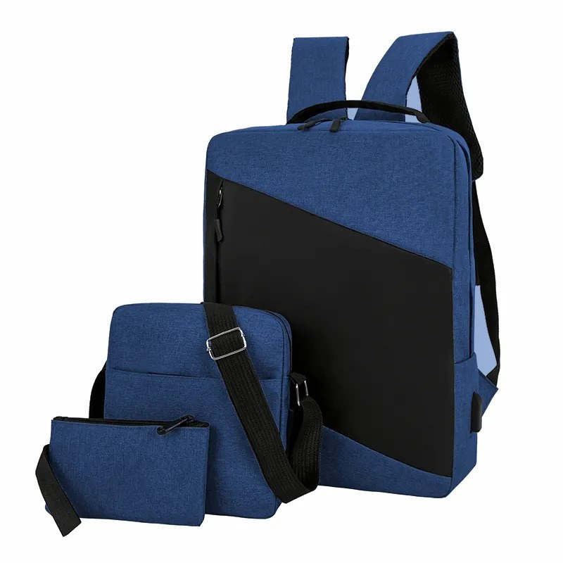 کوله پشتی ضدآب سه عددی کد 19  رنگ آبی