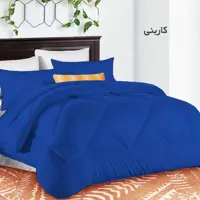 سرویس روتختی چیداری مدل تک رنگ دو نفره  رنگ کاربنی