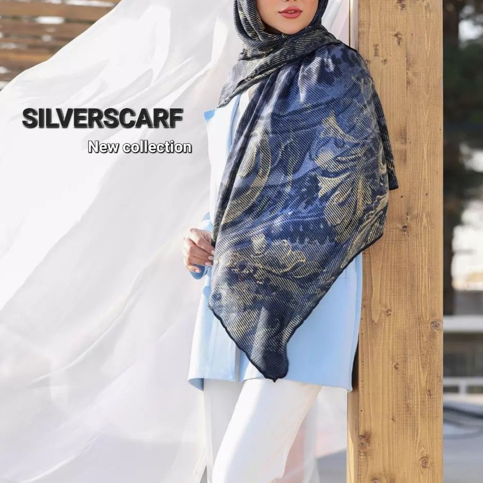 روسری نخی ژاکارد