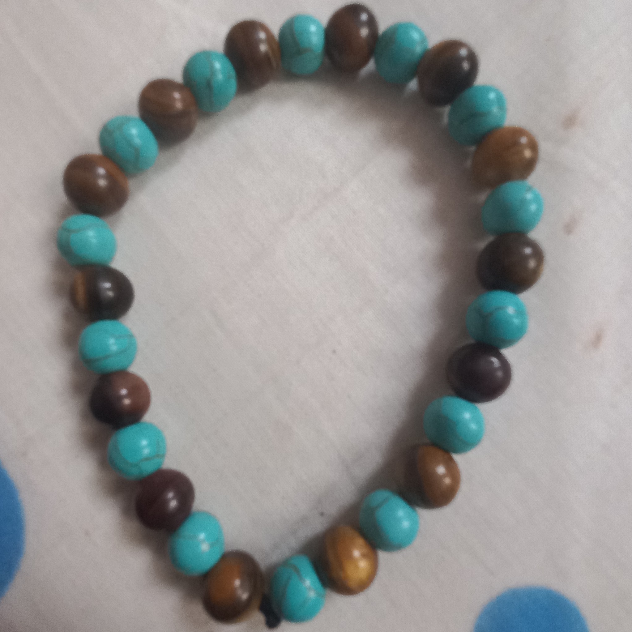 دستبند چشم ببر و فیروزه