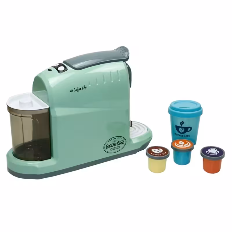 ست قهوه ساز موزیکال رنگ سبز کد LD668A