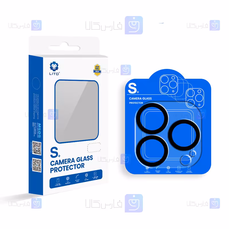 خرید محافظ لنز آیفون 15 پرو مدل لیتو | فارس کالا