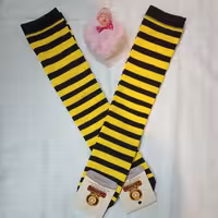 جوراب زیرزانو فانتزی طرح زنبوری