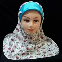 مقنعه نرجس دخترانه7