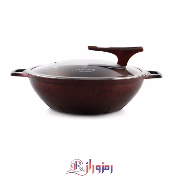 تابه وک گرانیت دو دسته لایف اسمایل مدل FLCM2WOK-32