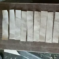 20 قطعه پوست برش خورده در سایز 4در 20سانت