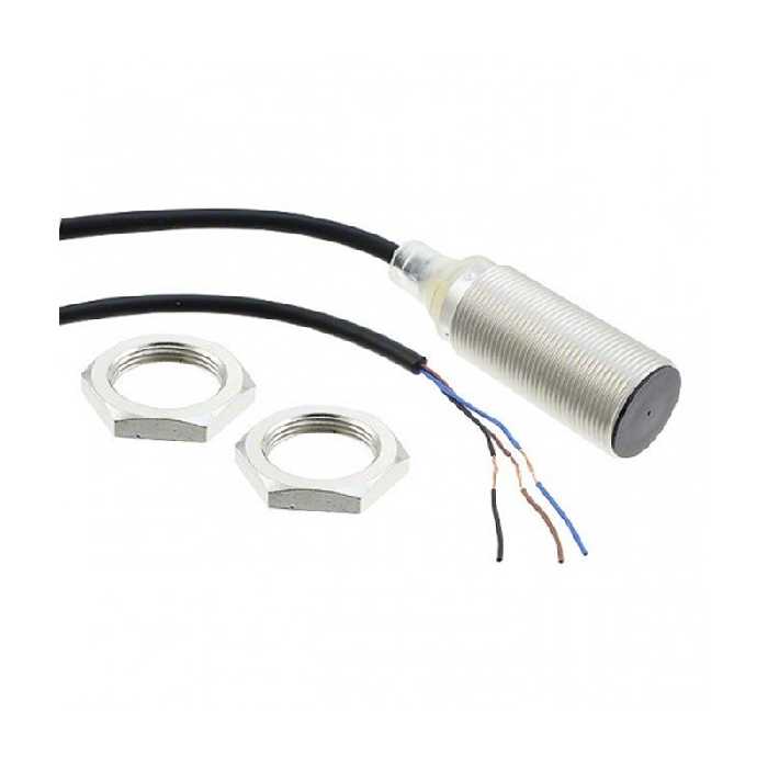 سنسور القایی سه سیمه PNP-NC امرون E2B-M18LS05-WP-B2 2M