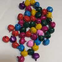 زنگوله ی مات رنگاوارنگ رندوم 1 بسته 50 عددی