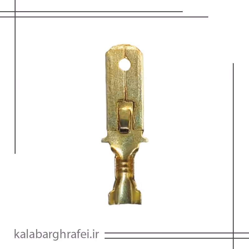 سرسیم مدل نری بلند بدون خار کد 1301 برنج بسته 15 عددی