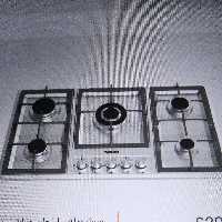  گاز صفحه ای استیل ترموکوبل دار  با برچسب ضد خش (رنگ گاز استیل)