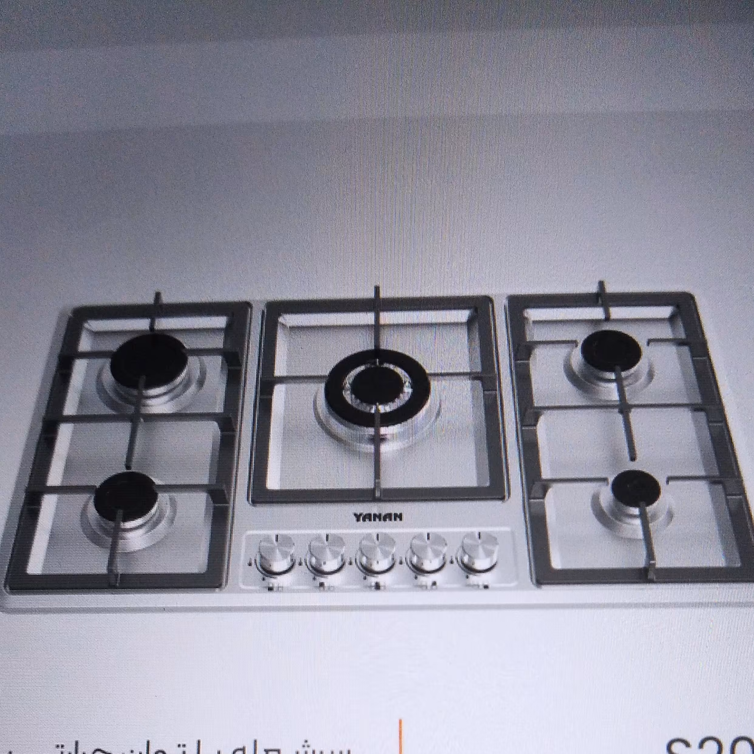  گاز صفحه ای استیل ترموکوبل دار  با برچسب ضد خش (رنگ گاز استیل)