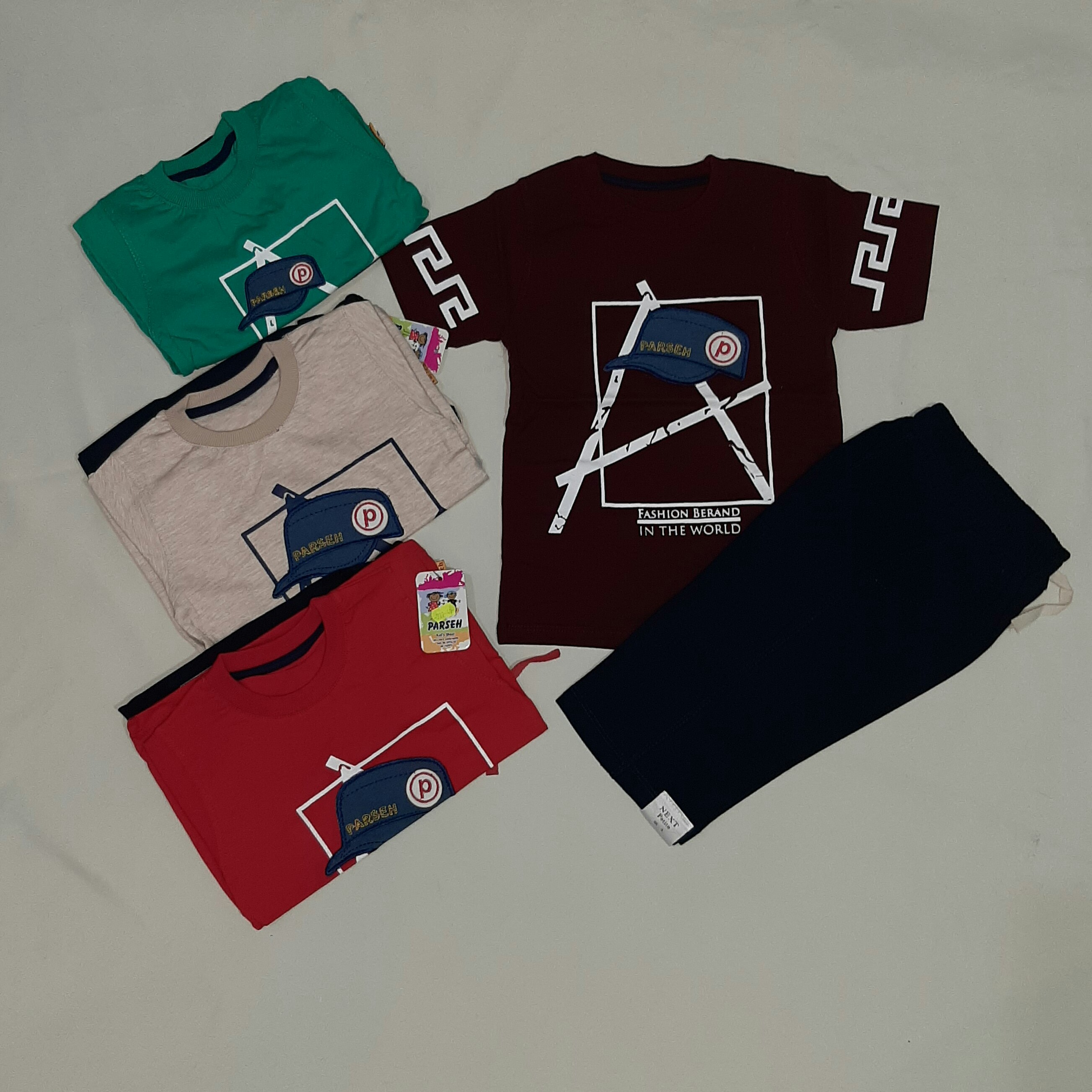 تیشرت شلوارک پسرانه