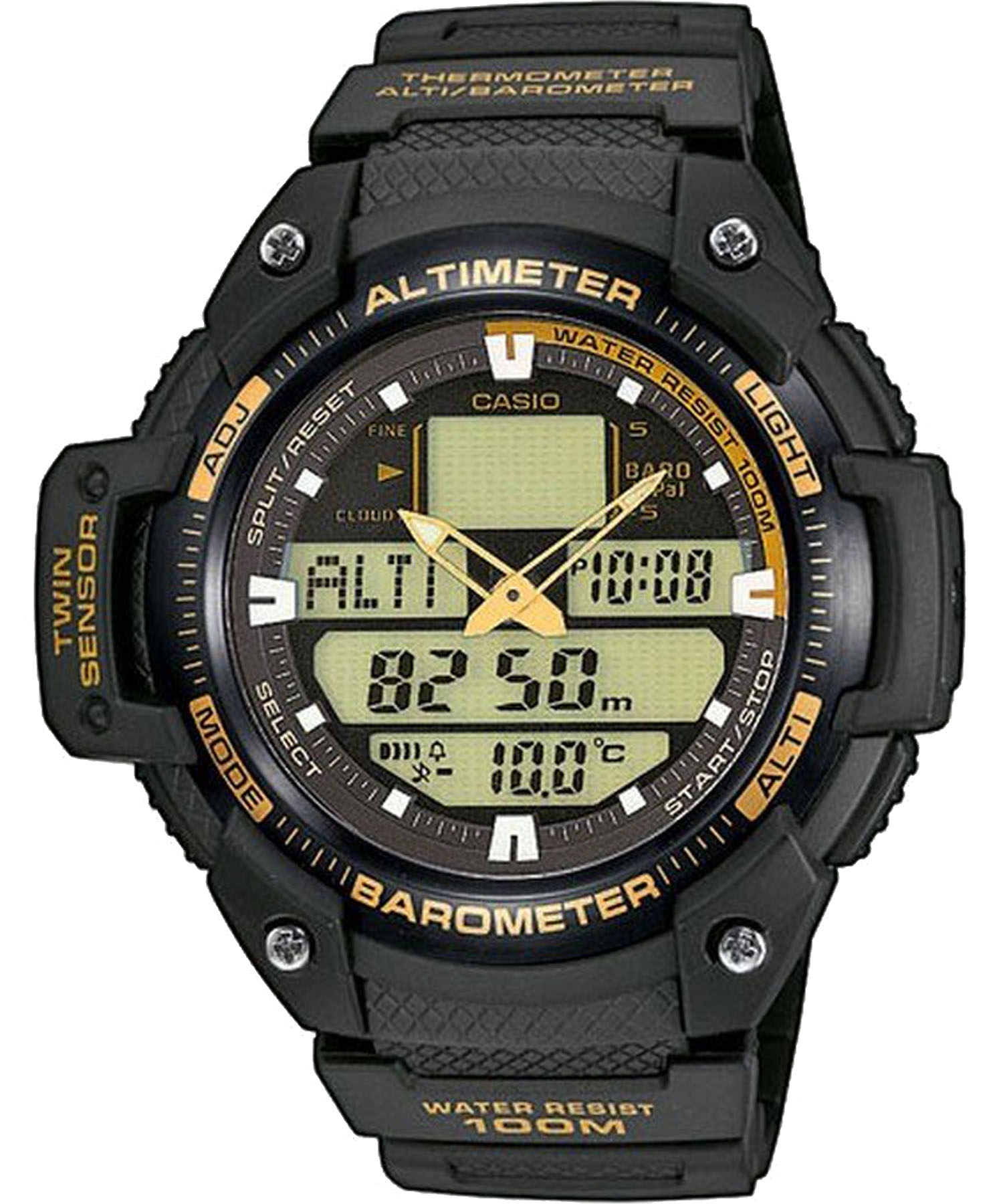 ساعت مچی مردانه کاسیو، زیرمجموعه PRO TREK, کد SGW-400H-1B2VDR