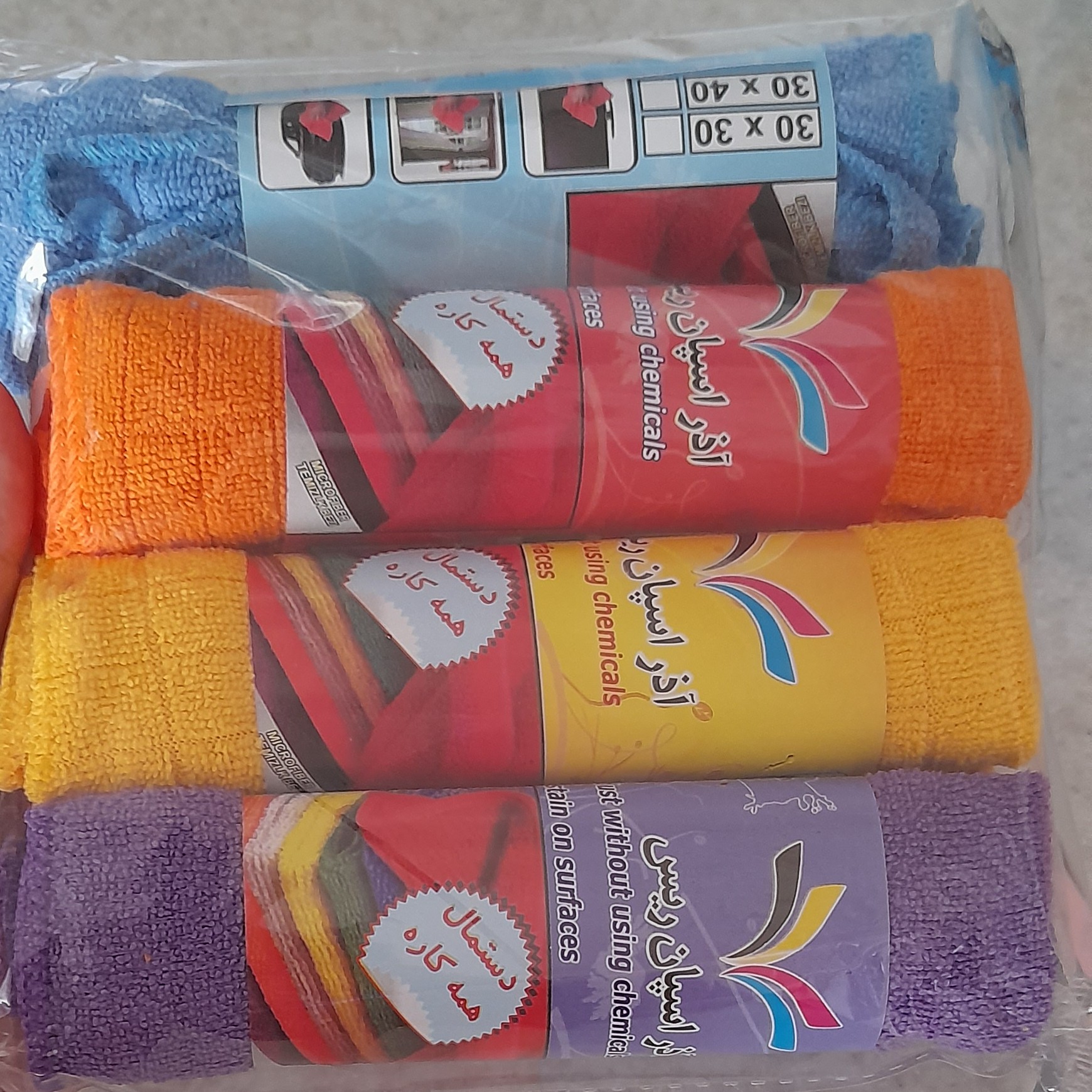دستمال جادویی آشپزخانه چهار عددی