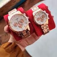 ست ساعت رزگلد 