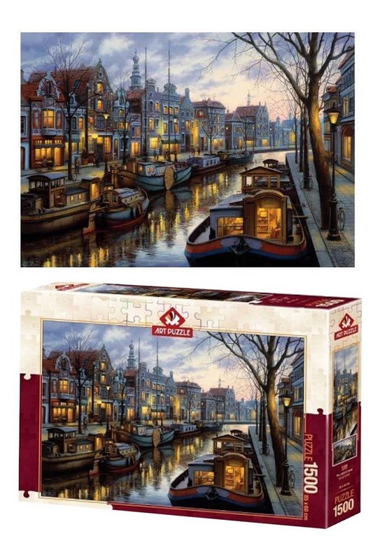 پازل the light of canal 5389 1500pcs