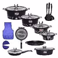 سرویس پخت و پز ام جی اس 25 پارچه طرح جرمنی A