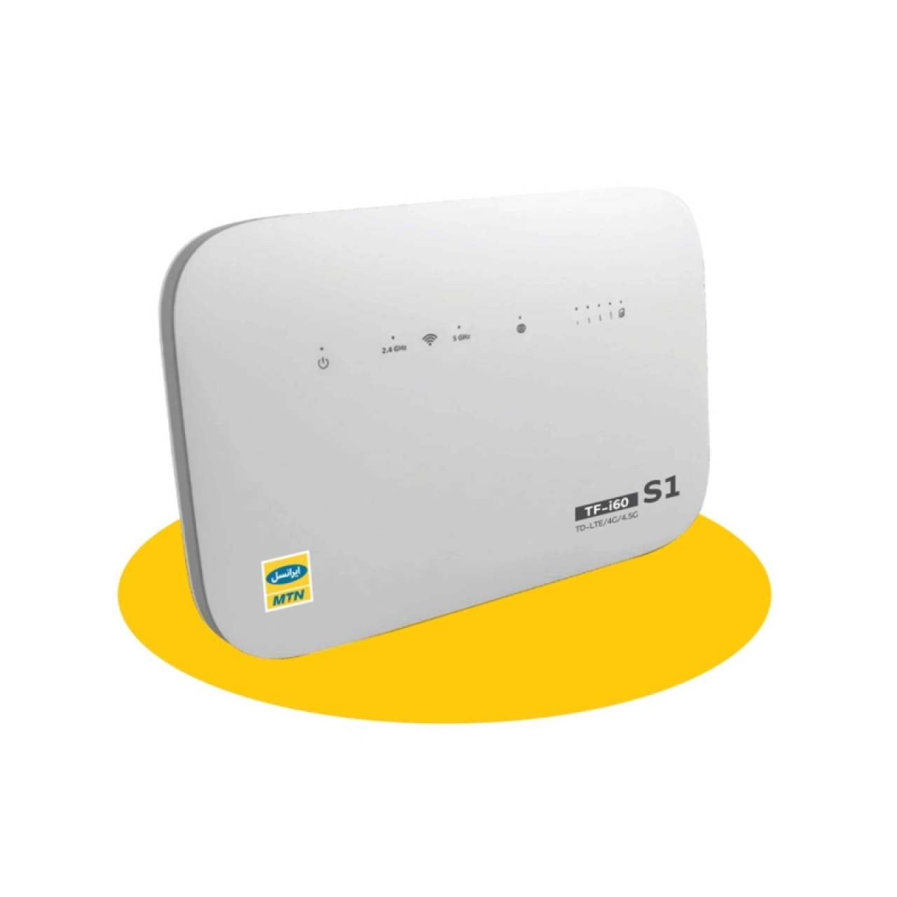 مودم ایرانسل TF i60 s1 همراه با سیمکارت سپنتا  TD-lte و 80 گیگ اینترنت شش ماهه هدیه