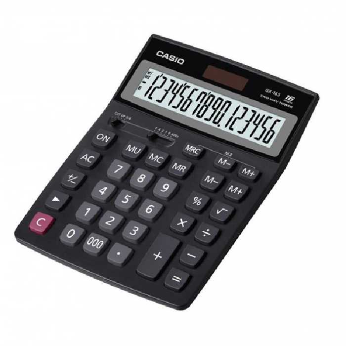 ماشین حساب رومیزی کاسیو مدل GX-16s