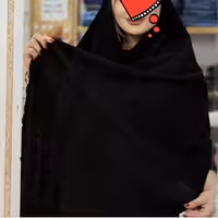 شال بافت مشکی