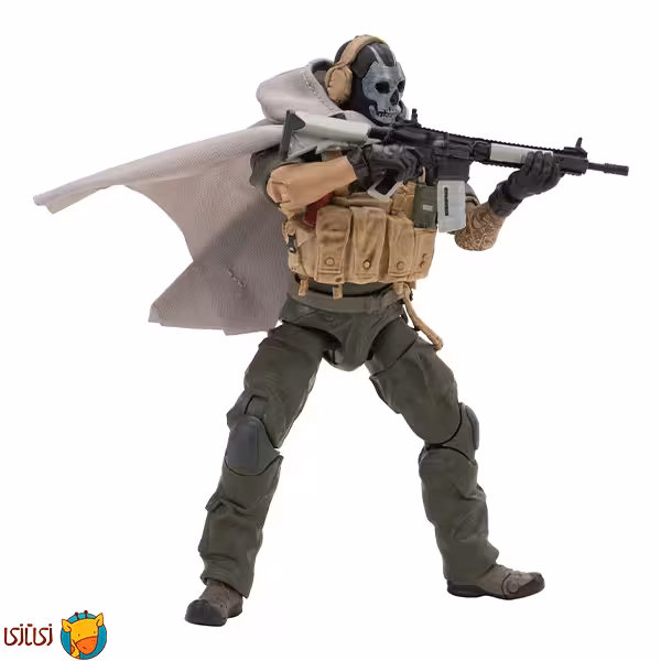 اکشن فیگور 6 اینچی Ghost از Call of Duty Modern Warfare - Jazwares