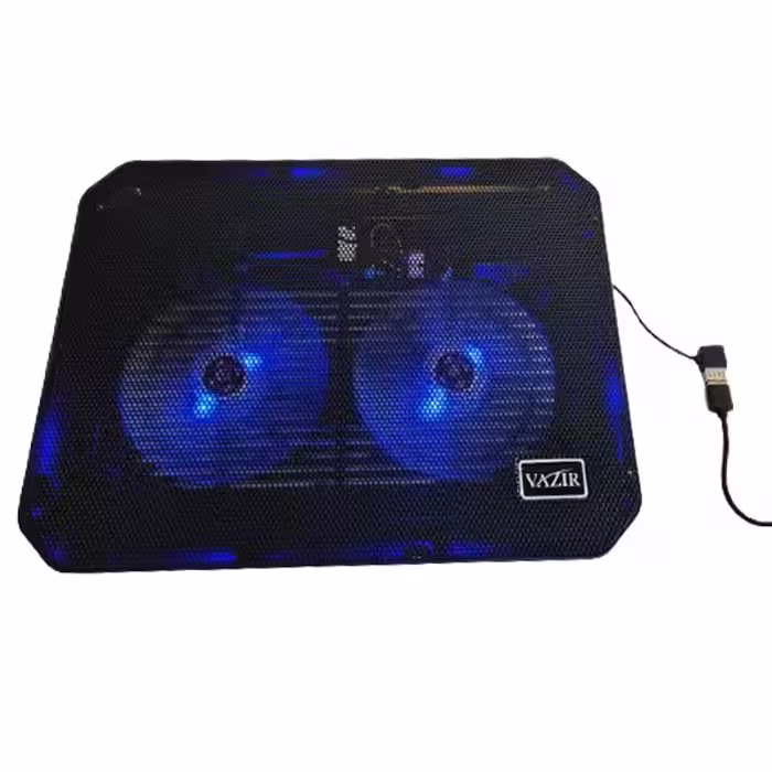 پایه خنک کننده تنظیم ارتفاع لپ تاپ 2 فن VAZ M10
