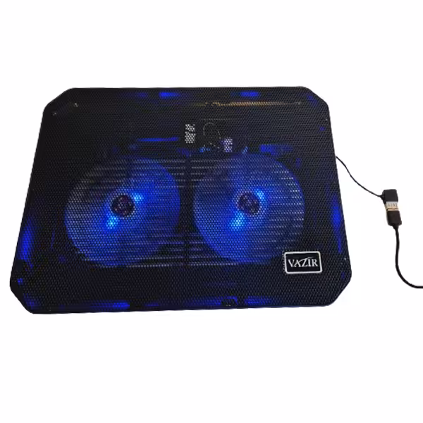 پایه خنک کننده تنظیم ارتفاع لپ تاپ 2 فن VAZ M10