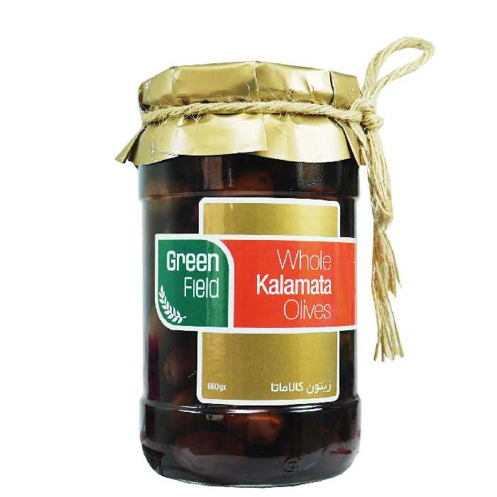 زیتون با طعم کالاماتا گرین فیلد - green field