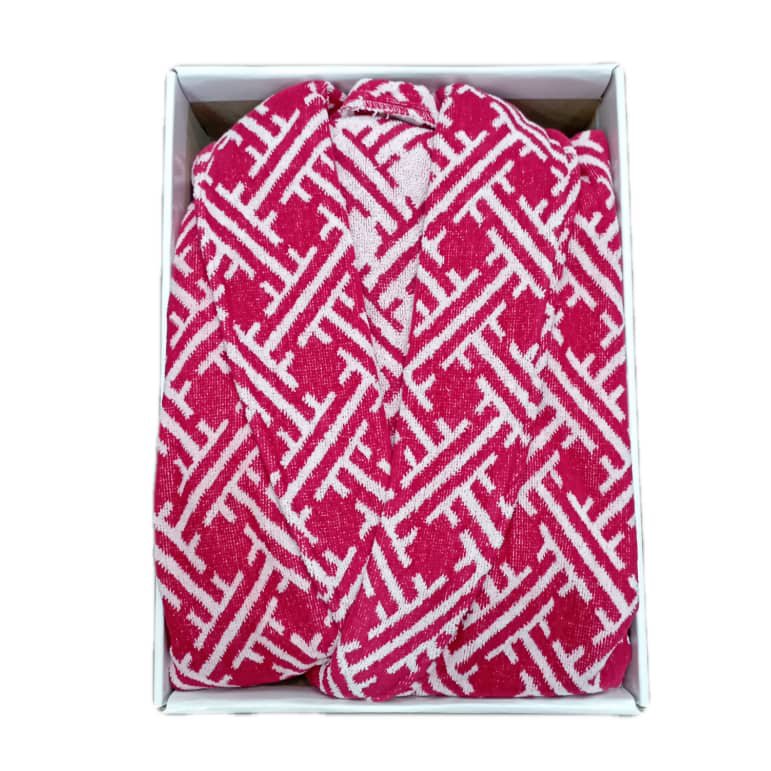 حوله پالتویی ازدیلک سایز 125 رنگ زرشکی