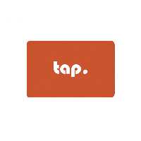 کارت ویزیت دیجیتالی NFC مدل Tap رنگ نارنجی