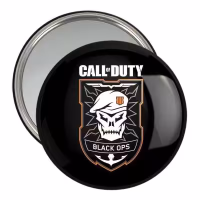 آینه جیبی خندالو طرح Call Of Duty کد 3849