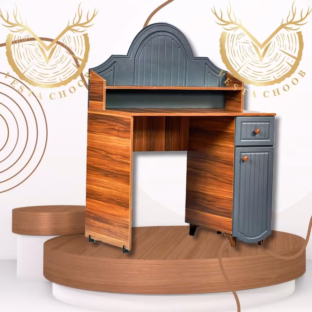 میز تحریر  وکیوم مدل ققنوس با متریال درجه یک شرکتی برند وستاچوب 