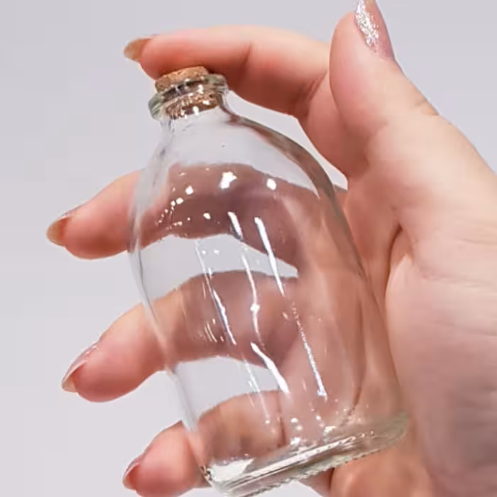 ویال شیشه ای 100 سی سی