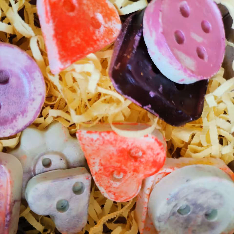 صابون دست ساز و گلیسیرینه طرح دگمه مسافرتی