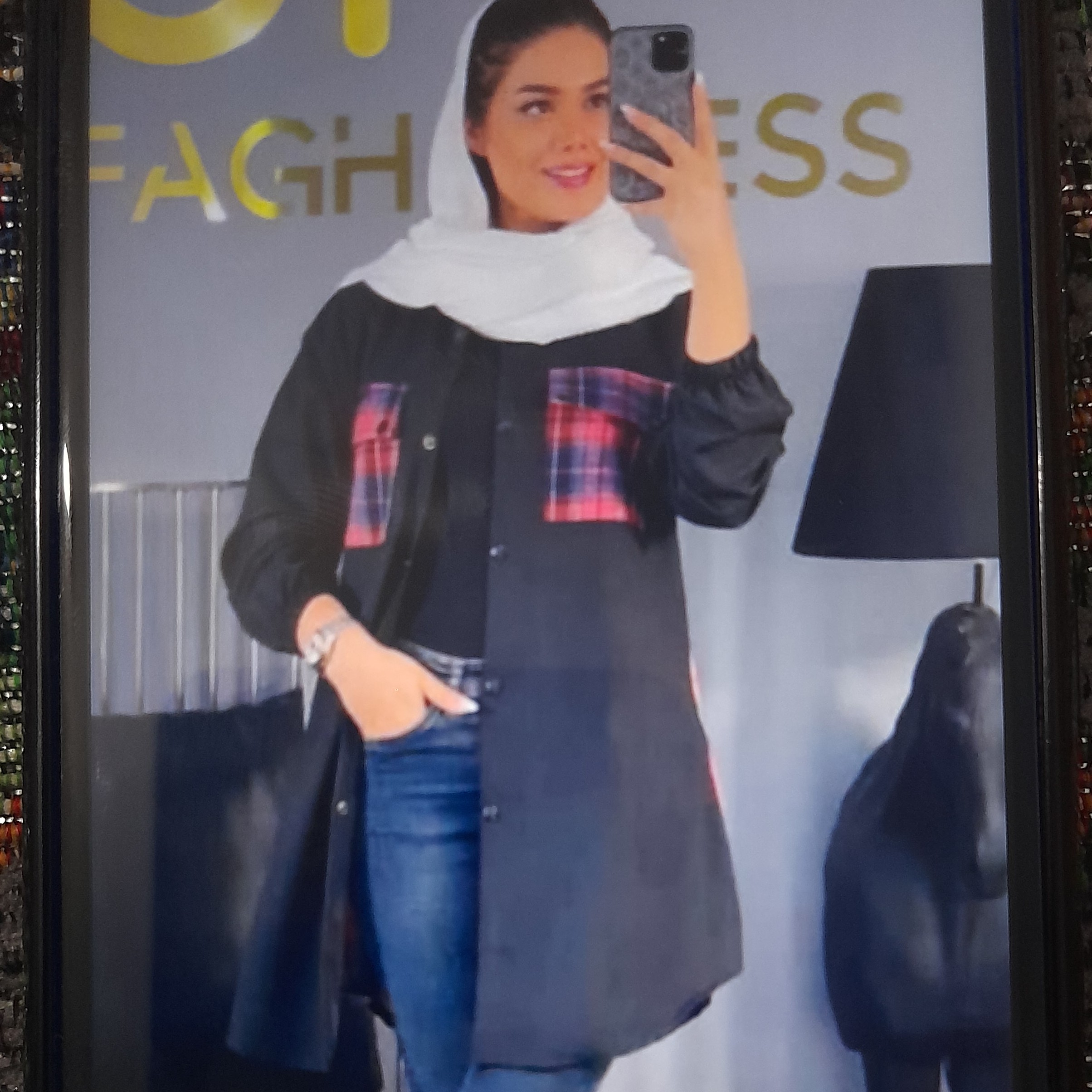 تونیک مانتو چهارخونه