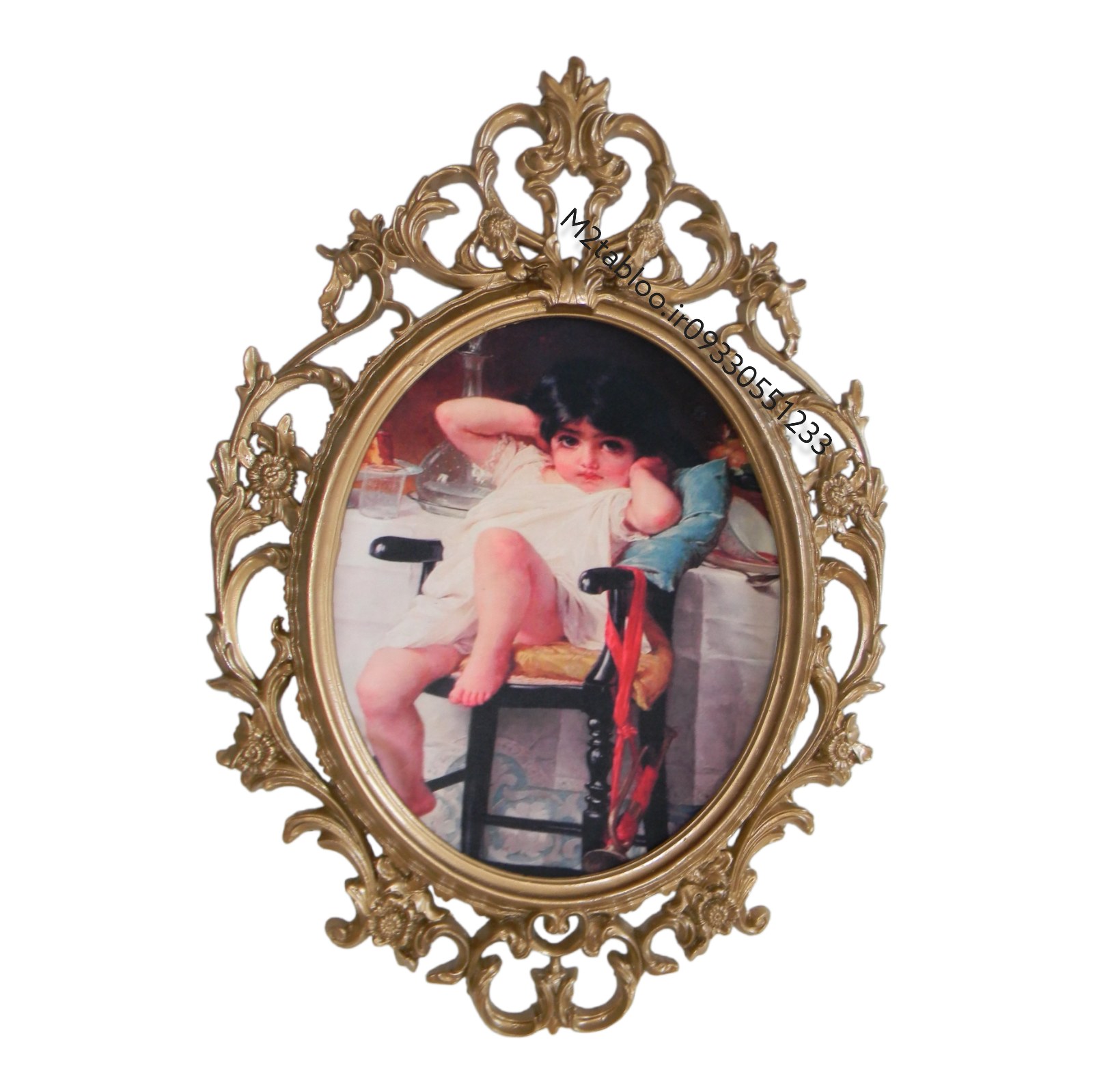 تابلو مخمل با قاب پلی استر 8