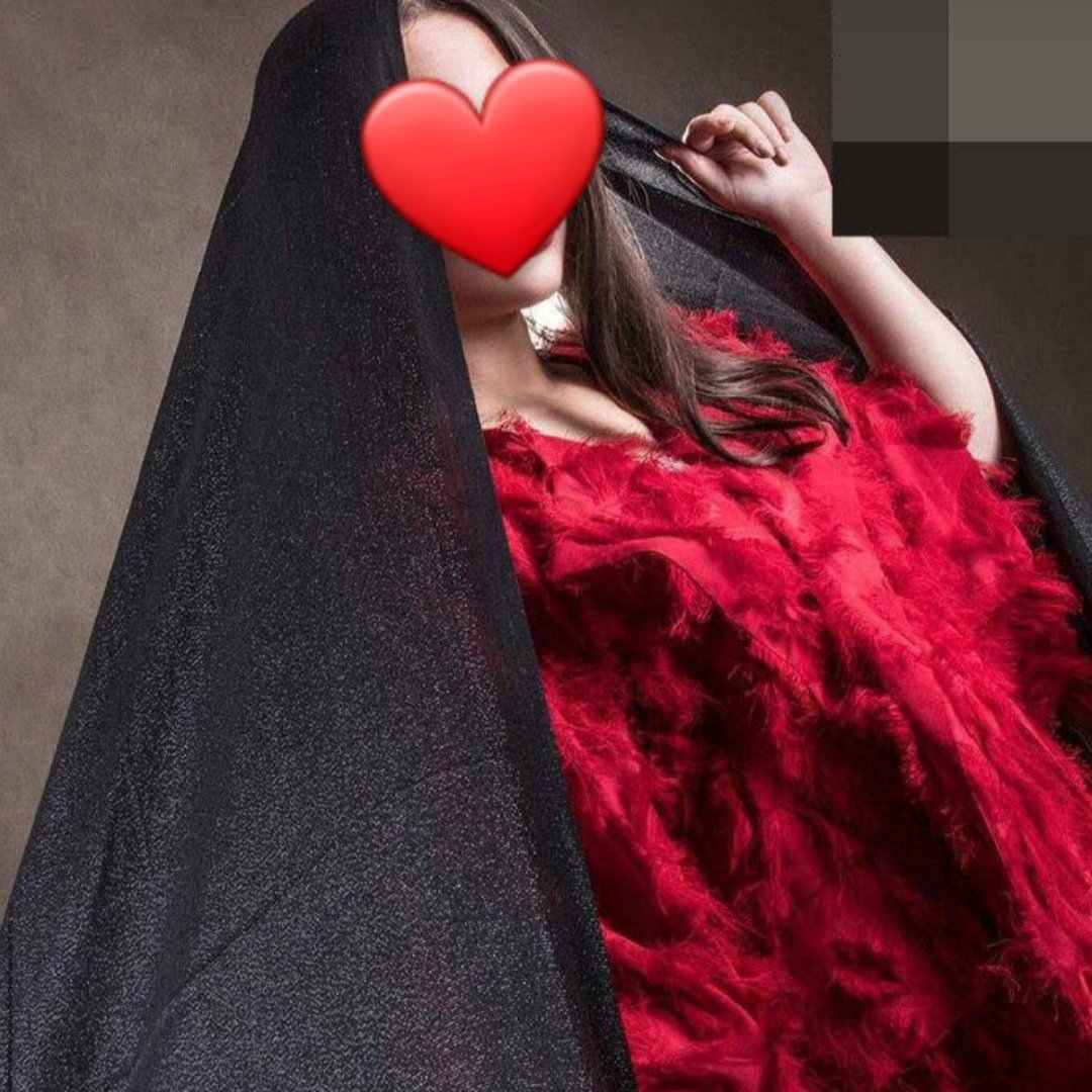 شال مشکی مجلسی
