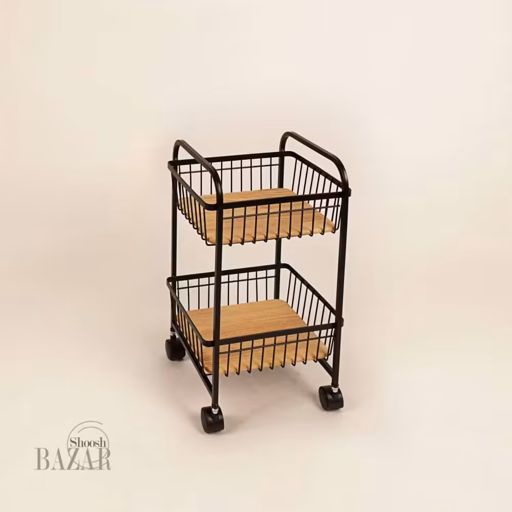 سبد سیب‌زمینی و پیاز دو طبقه بی وی کی کد 401622