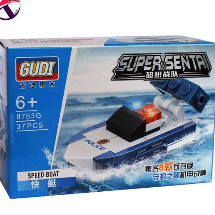 لگو اسباب بازی قایق موتوری پلیس 717 