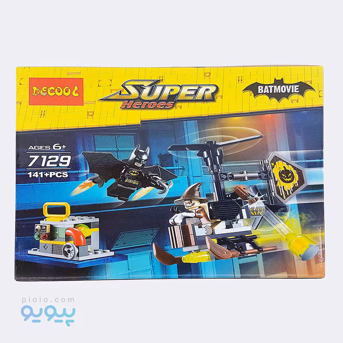 لگو ابر قهرمانان بتمن دکول مدل 7129 عمده و کارتنی