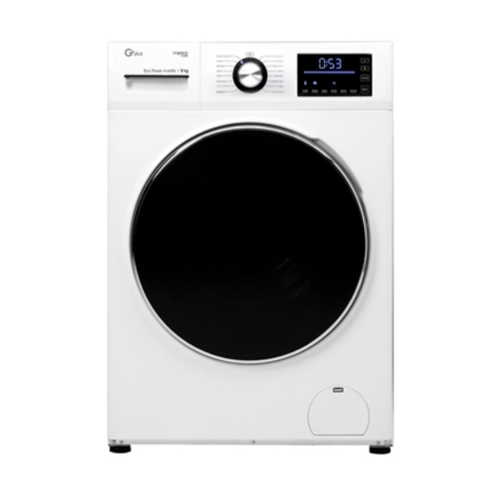ماشین لباسشویی جی پلاس مدل K9341W ظرفیت 9 کیلوگرم