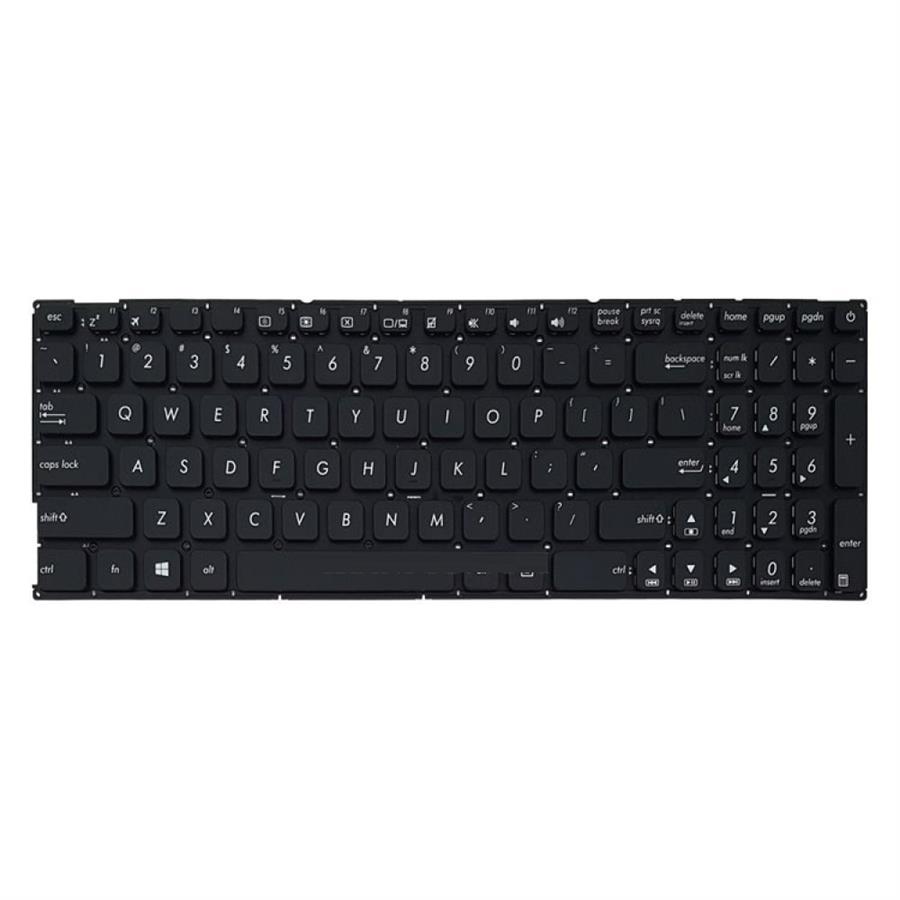 کیبورد لپ تاپ ایسوس VivoBook Max X541 مشکی اینترکوچک بدون فریم