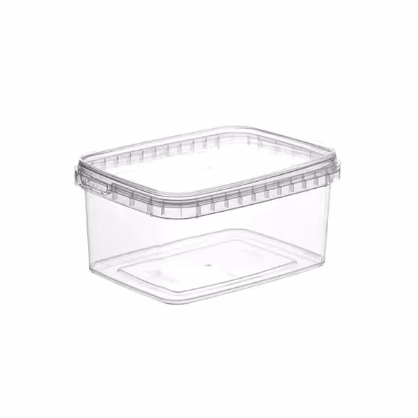 ظرف فریزری 550 سی سی 5 عددی (مستطیل)