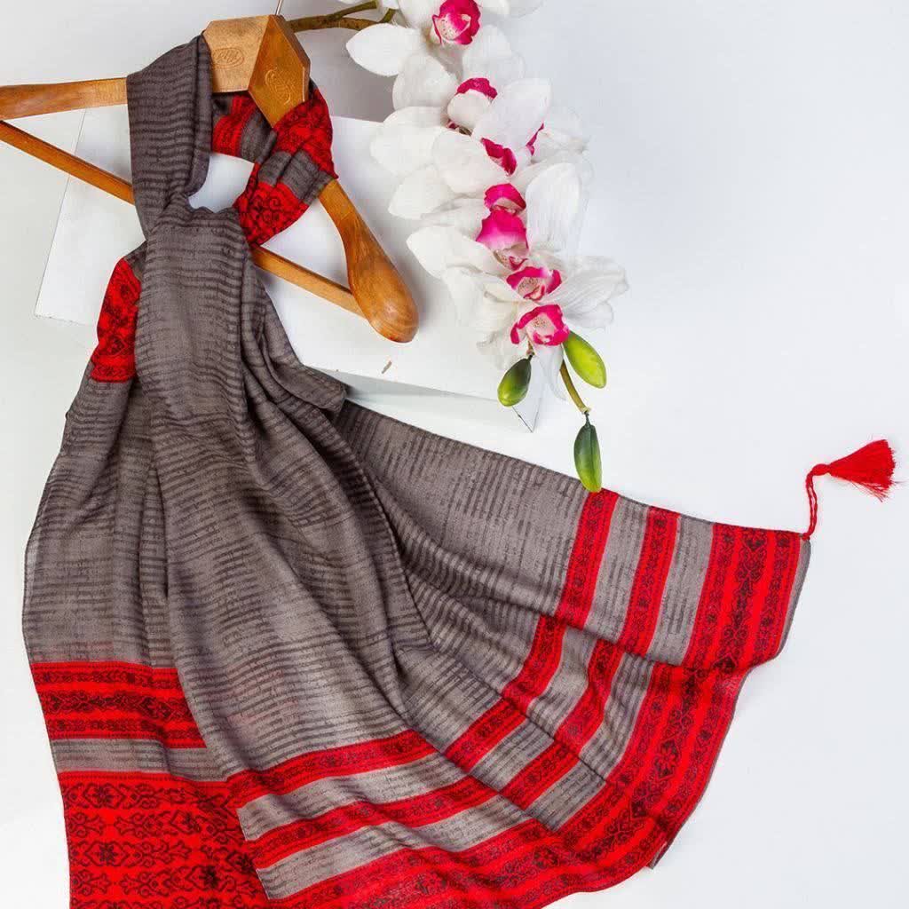 شال نخی جدید بهاری بسیار سبک مثل پَر